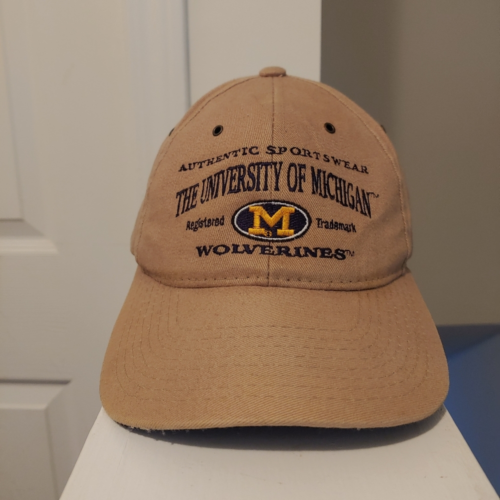 Michigan Wolverines Rare Tan Hat